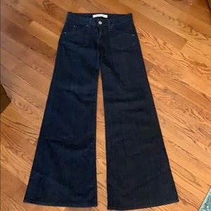 Hudson wide leg flare jeans